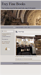 Mobile Screenshot of freyfinebooks.com
